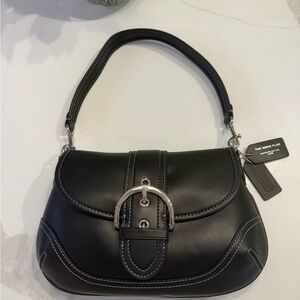 Coach Soho Leather Belted Shoulder Bag